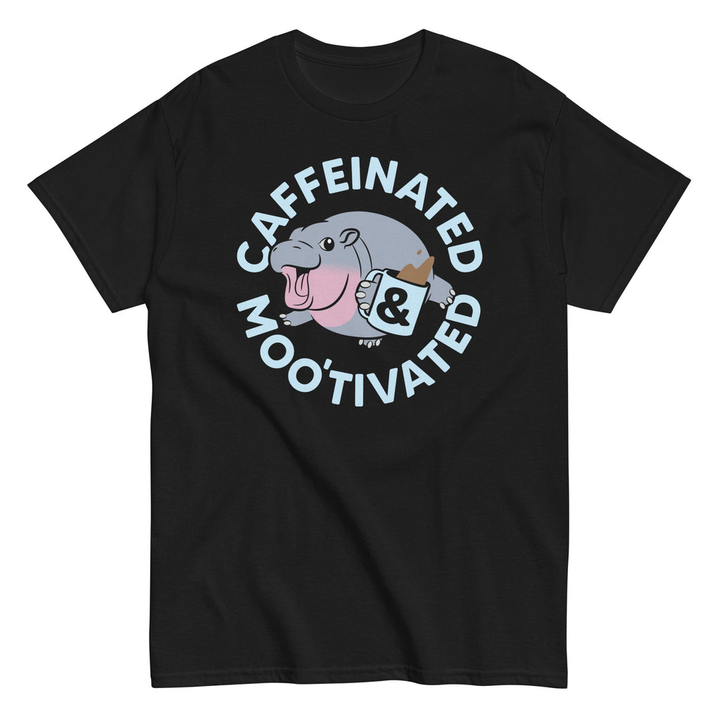 Caffeinated & Moo'tivated Men's Classic Tee