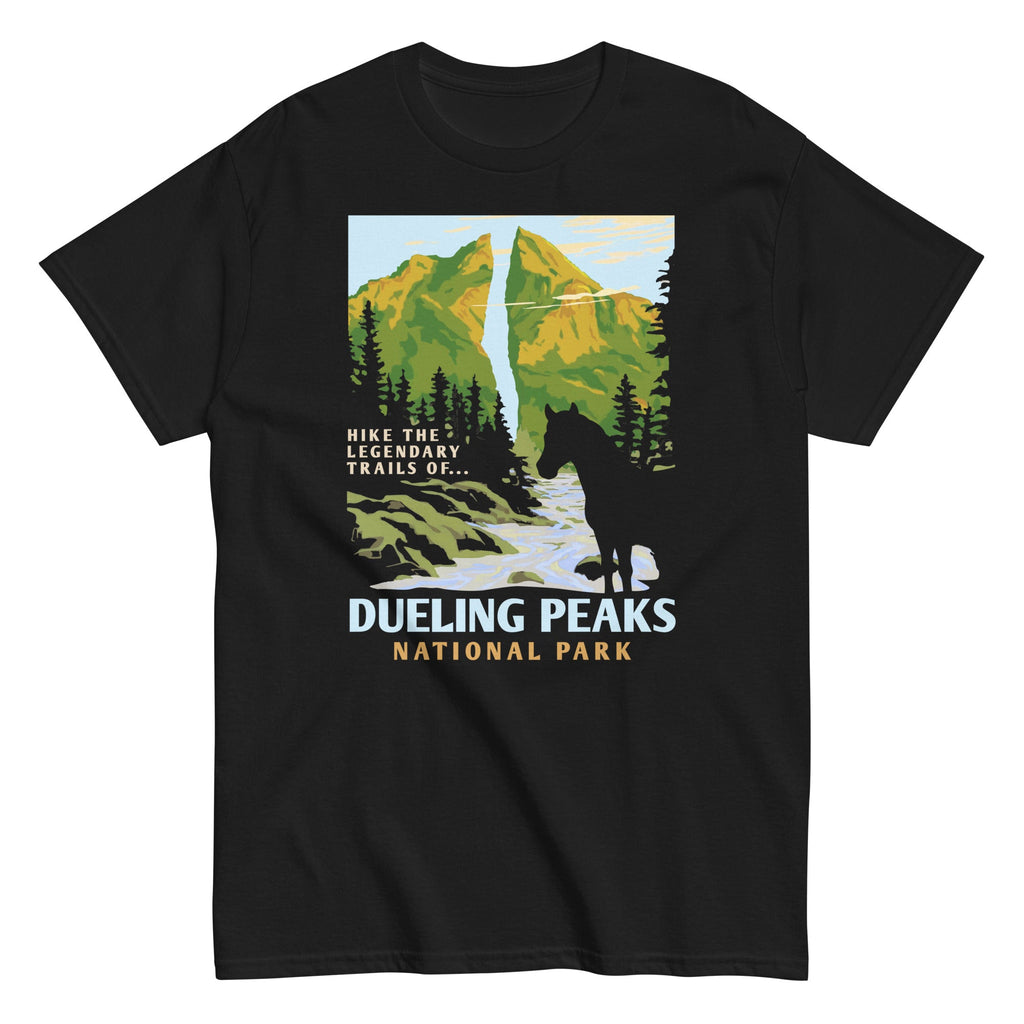 Dueling Peaks National Park Men's Classic Tee