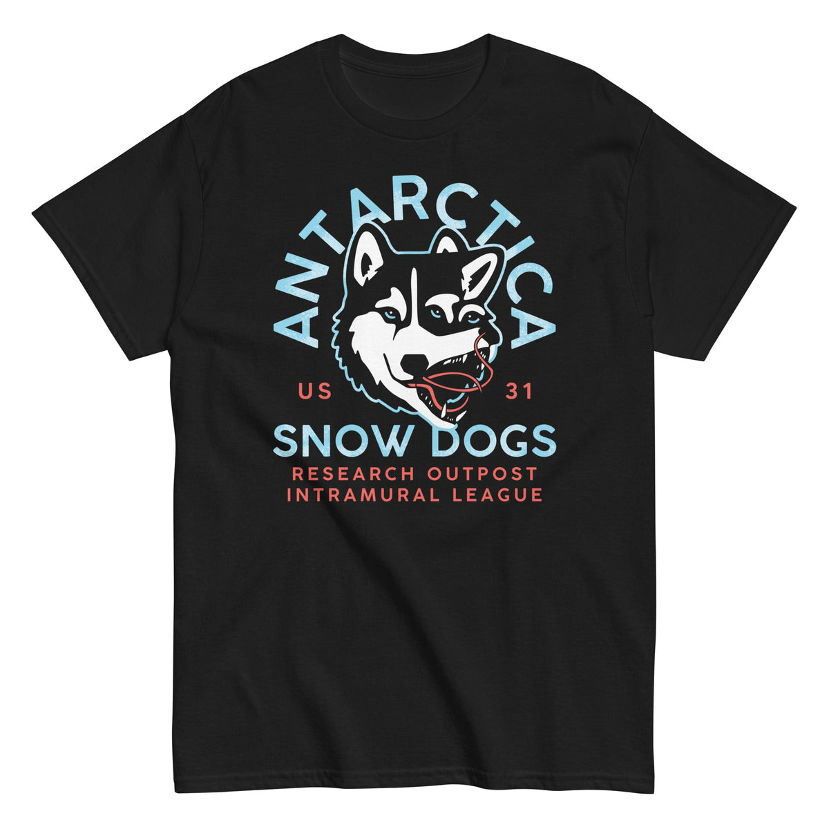 Antarctica Snow Dogs Men's Classic Tee