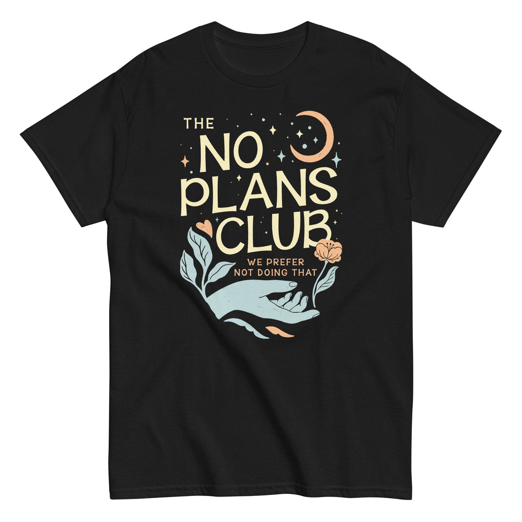 No Plans Club Men's Classic Tee