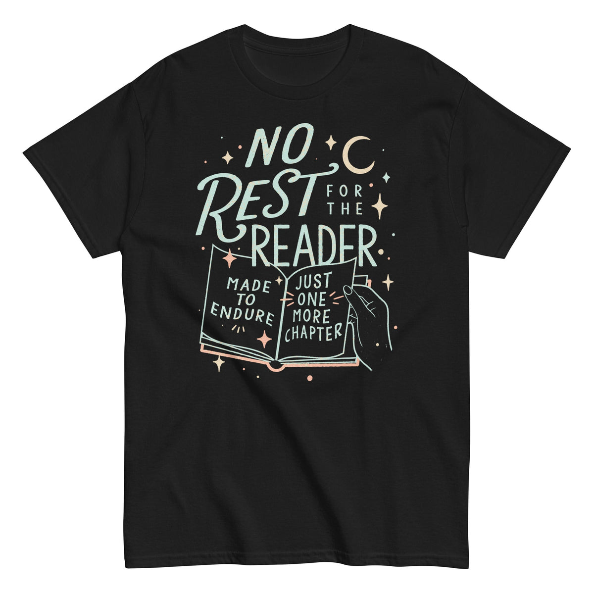 No Rest For The Reader Men's Classic Tee
