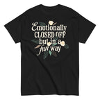 Emotionally Closed Off But In A Fun Way Men's Classic Tee