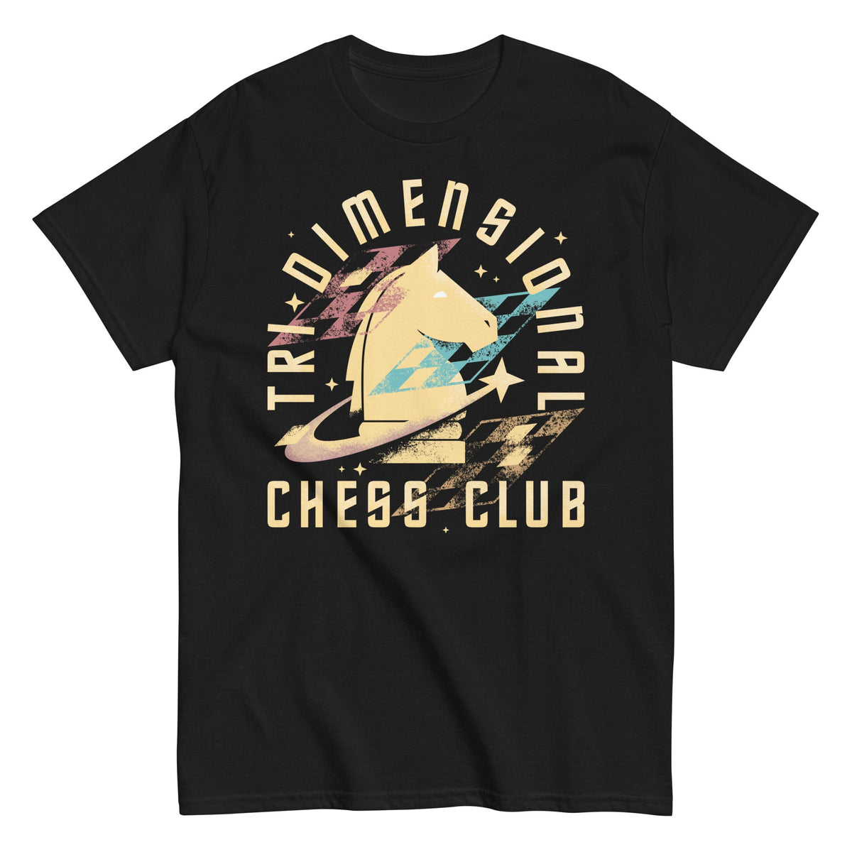 Tri-Dimensional Chess Club Men's Classic Tee