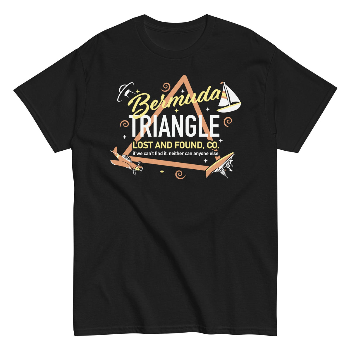 Bermuda Triangle Lost And Found Co Men's Classic Tee