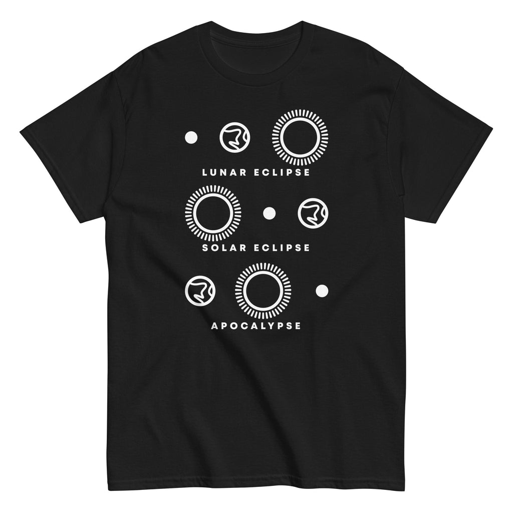 Lunar Eclipse Solar Eclipse Apocalypse Men's Classic Tee