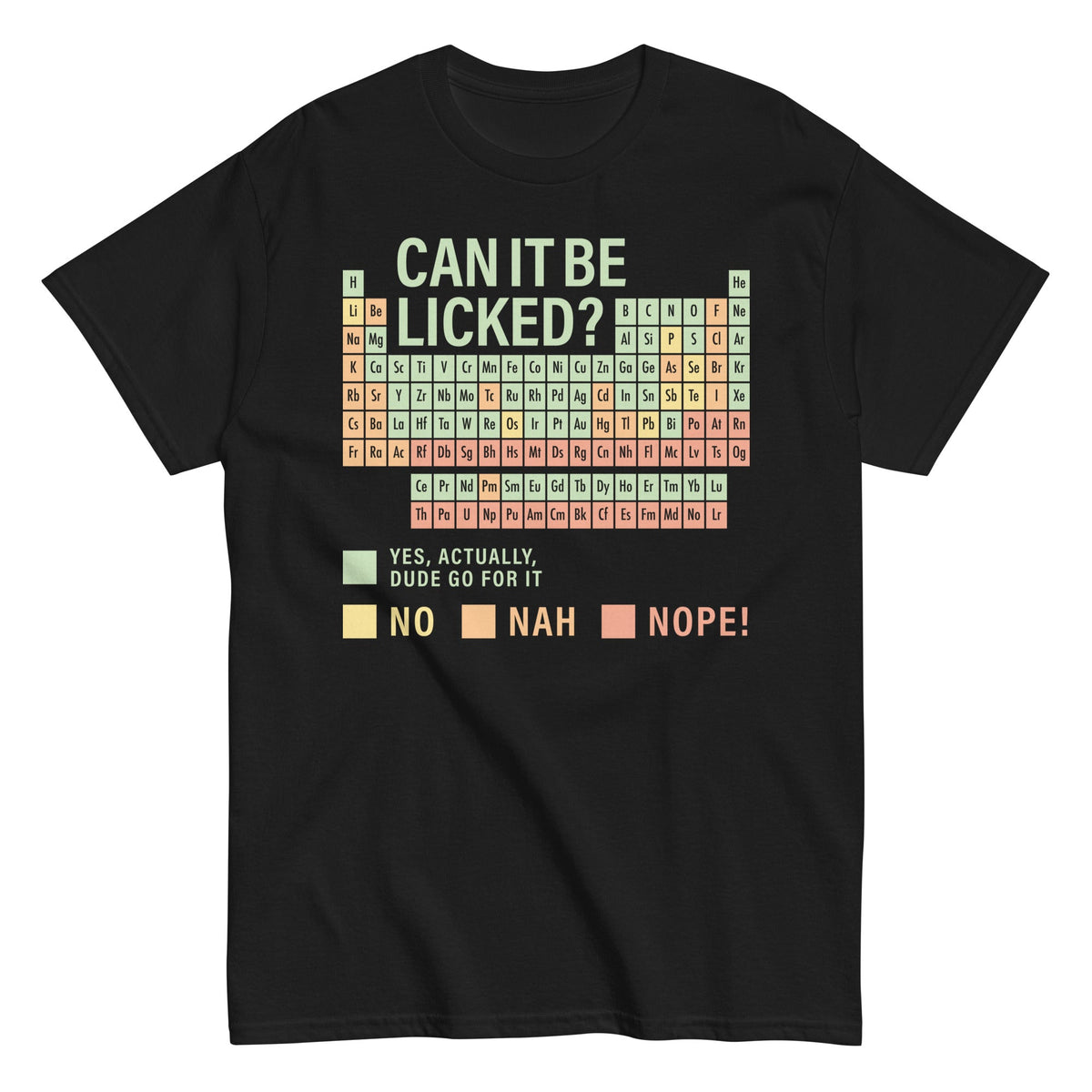 Can It Be Licked? Men's Classic Tee