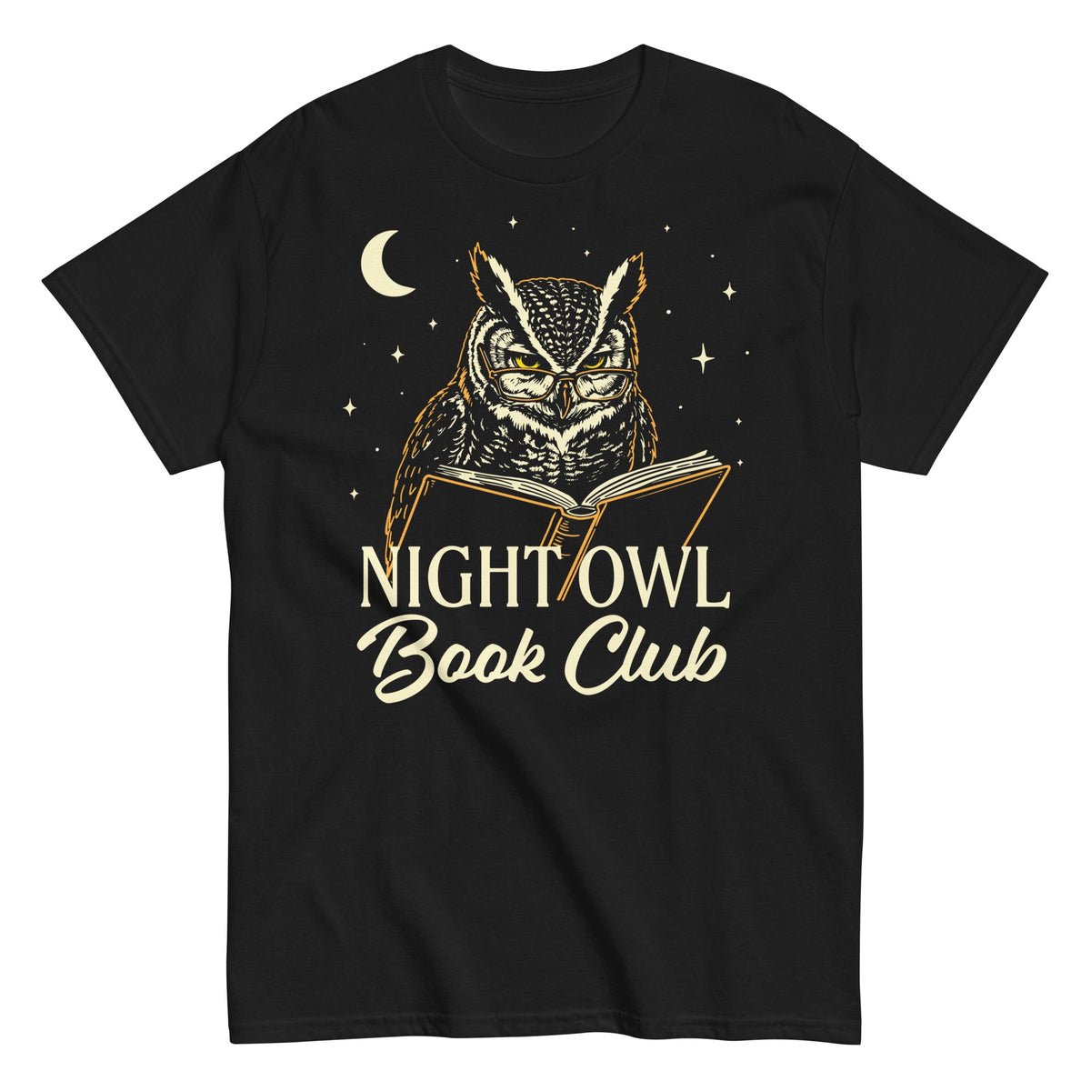 Night Owl Book Club Men's Classic Tee