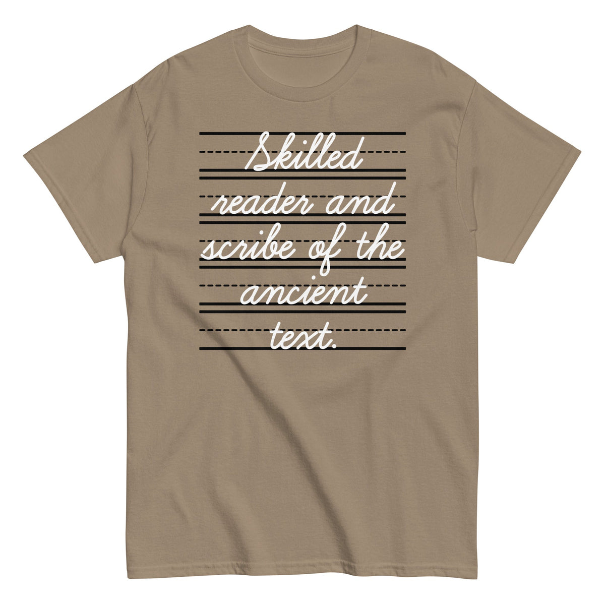 Skilled Reader And Scribe Of The Ancient Text Men's Classic Tee