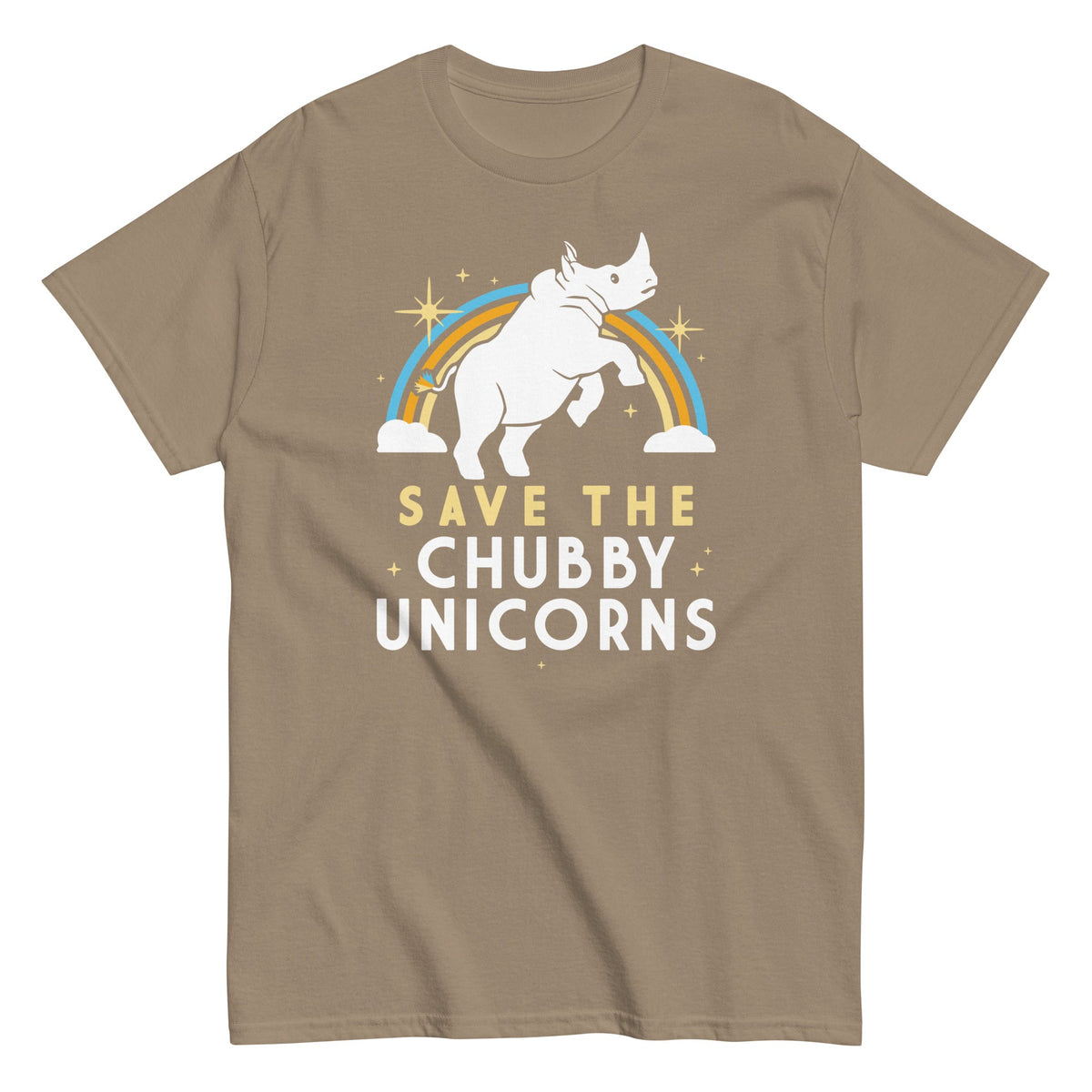 Save The Chubby Unicorns Men's Classic Tee