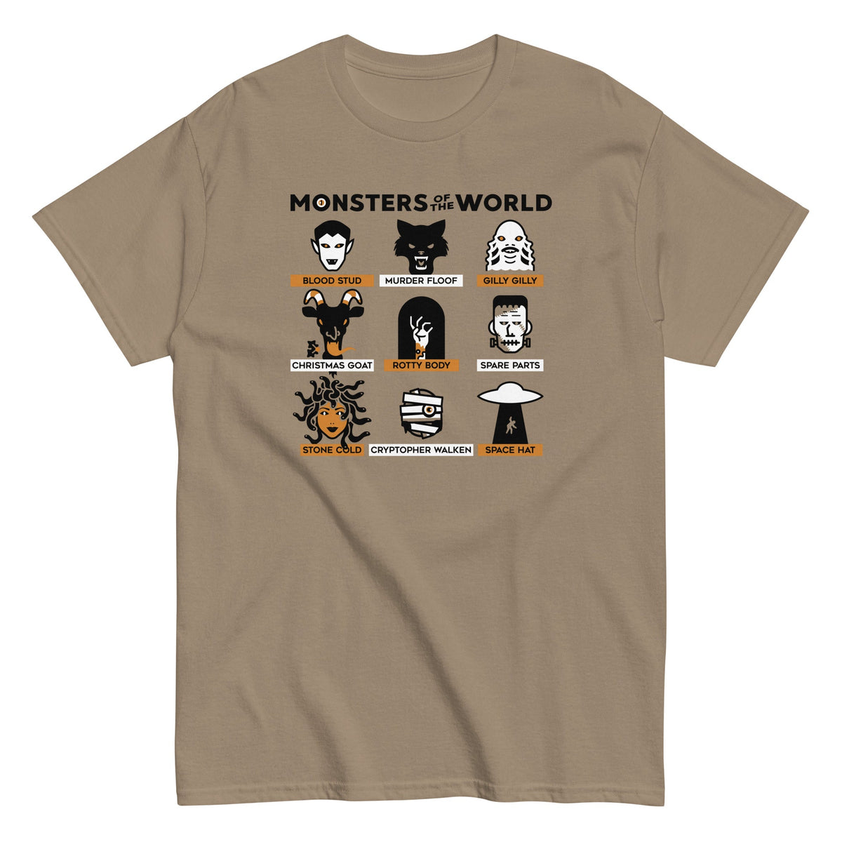 Monsters Of The World Men's Classic Tee