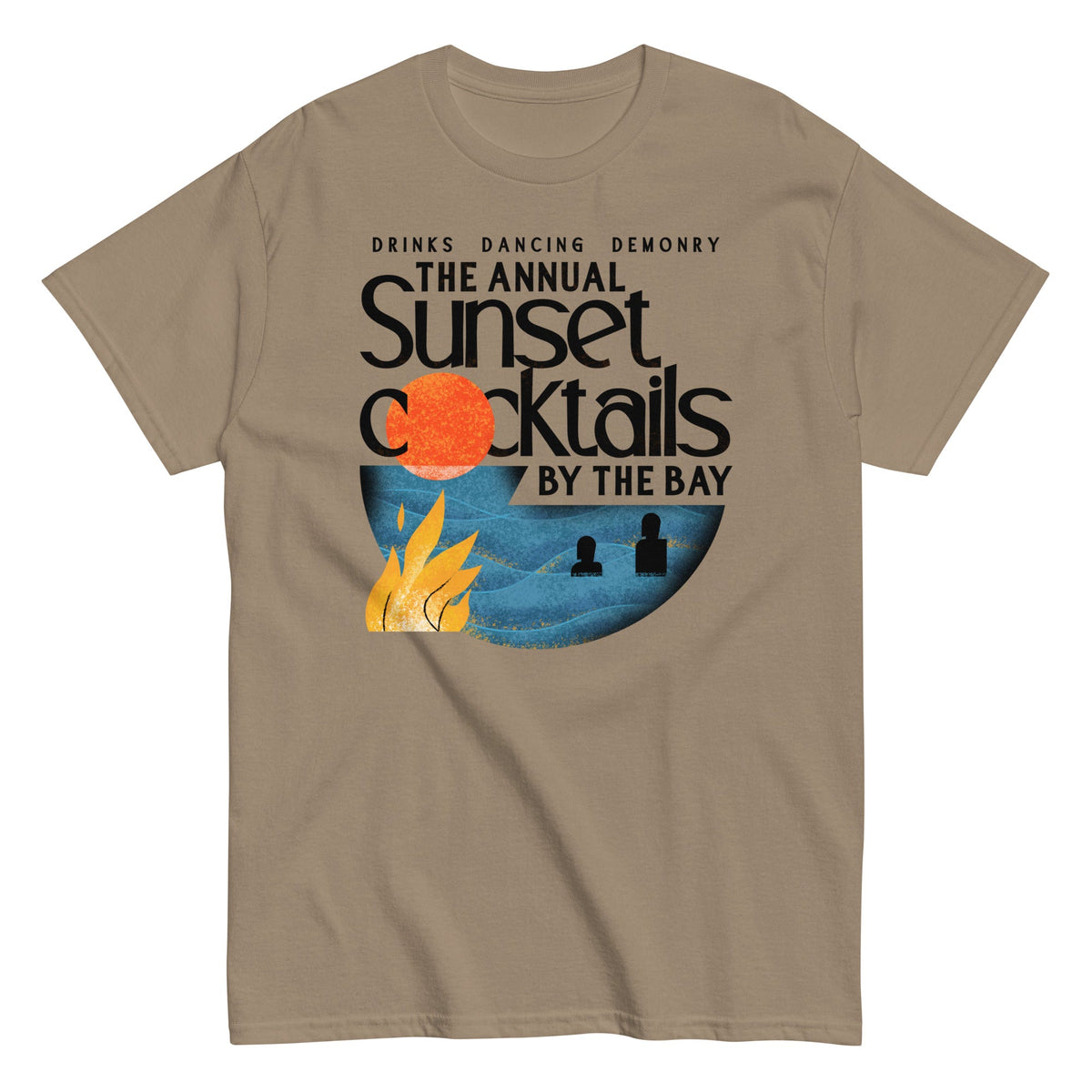 The Annual Sunset Cocktails By The Bay Men's Classic Tee