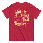 Quietly Thriving In Fictional Realms Men's Classic Tee
