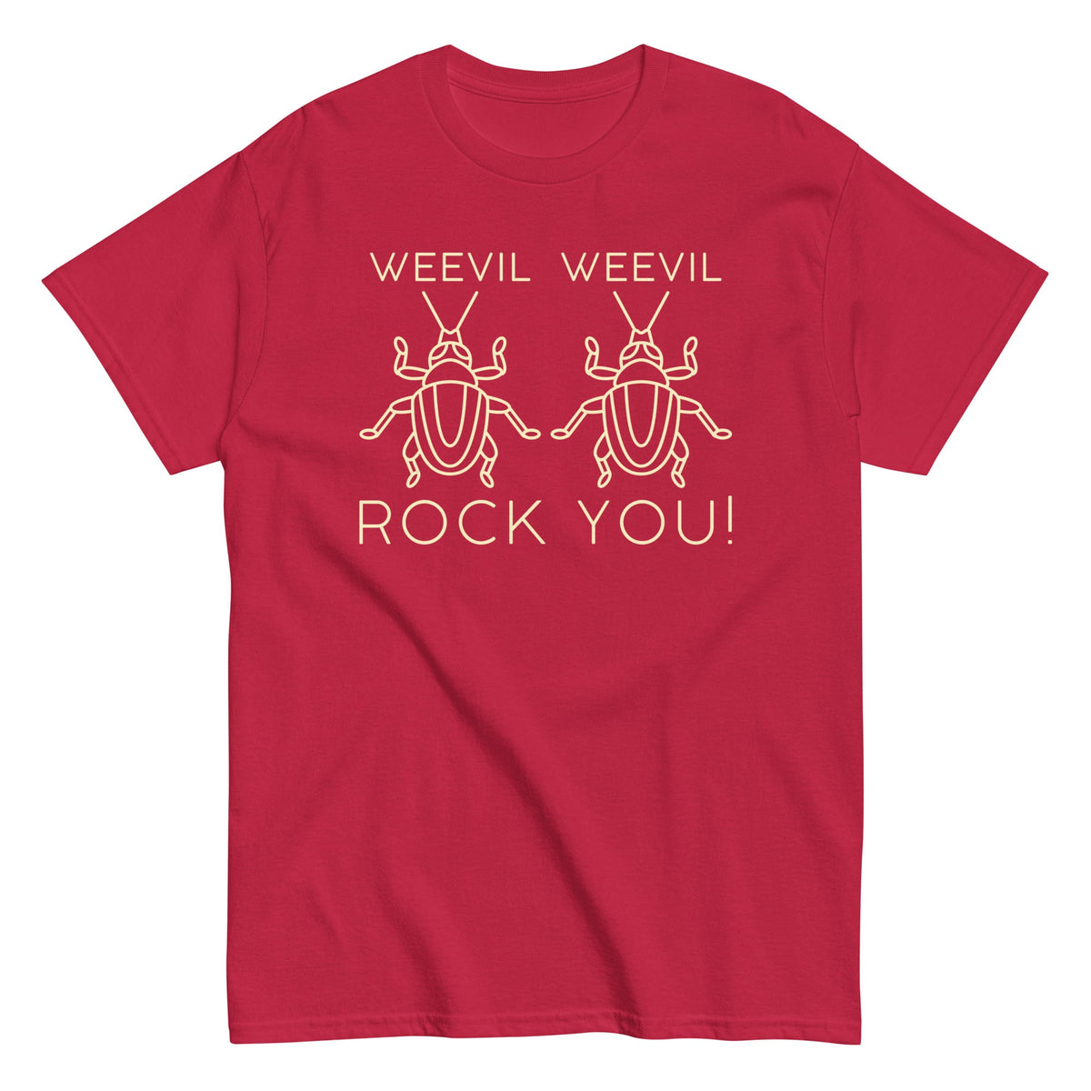Weevil Weevil Rock You! Men's Classic Tee