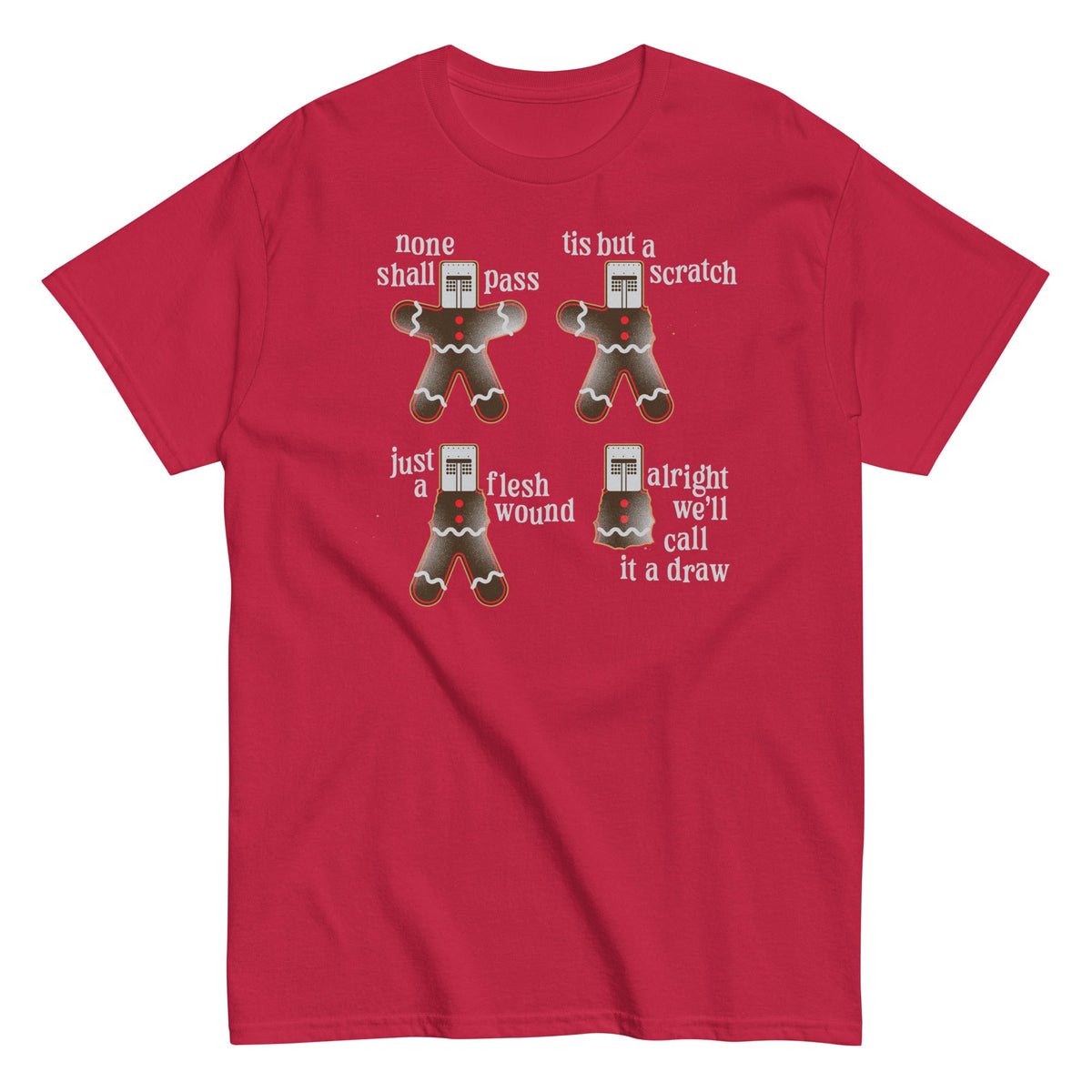 Alright We'll Call It A Draw Gingerbread Men's Classic Tee