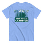 Bigfoot Hide And Seek Champion Men's Classic Tee