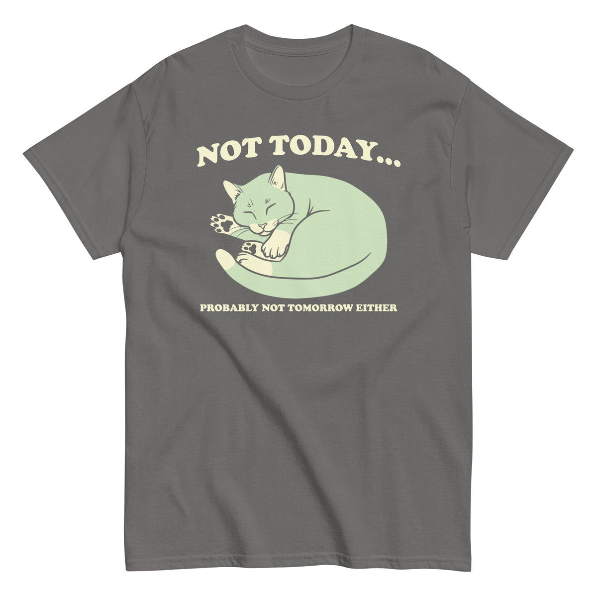 Not Today Probably Not Tomorrow Either Men's Classic Tee