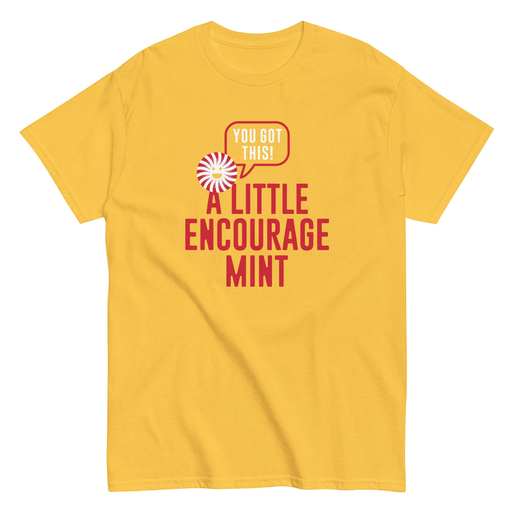 A Little Encourage Mint Men's Classic Tee