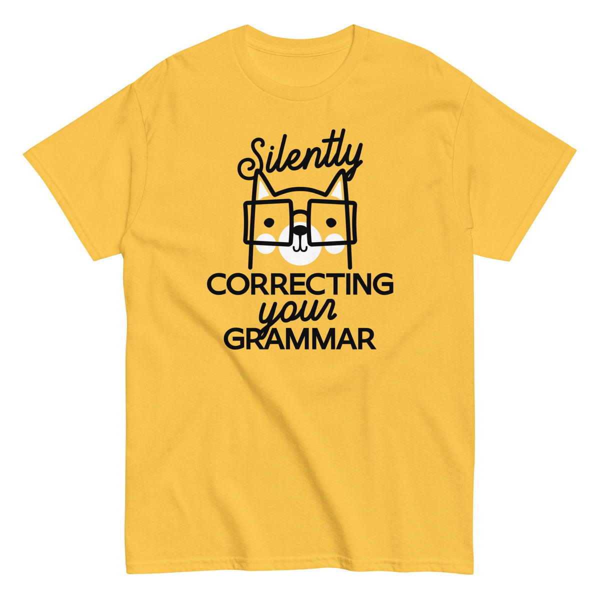 Silently Correcting Your Grammar Men's Classic Tee