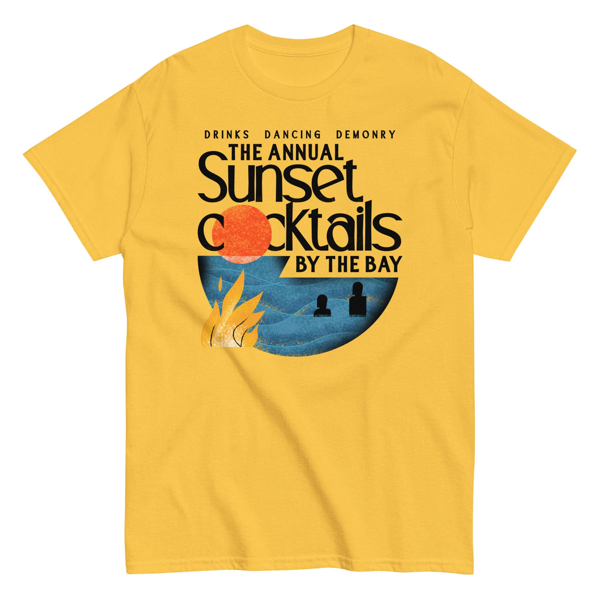 The Annual Sunset Cocktails By The Bay Men's Classic Tee