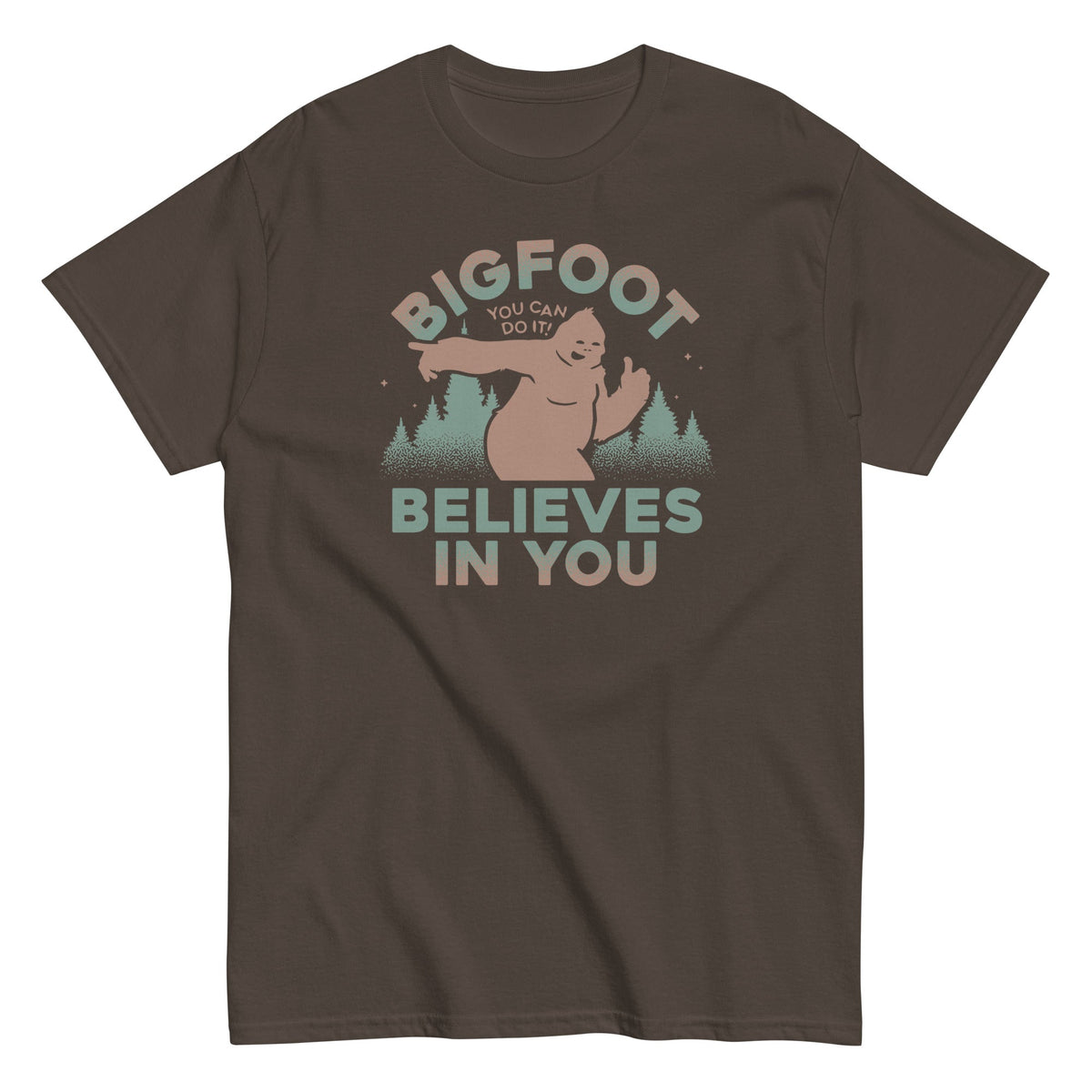 Bigfoot Believes In You Men's Classic Tee