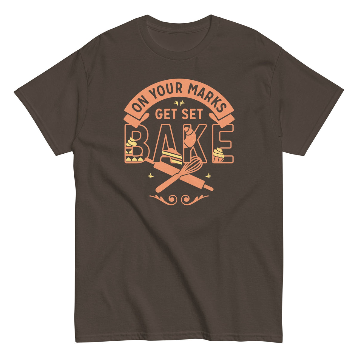 On Your Marks Get Set Bake Men's Classic Tee