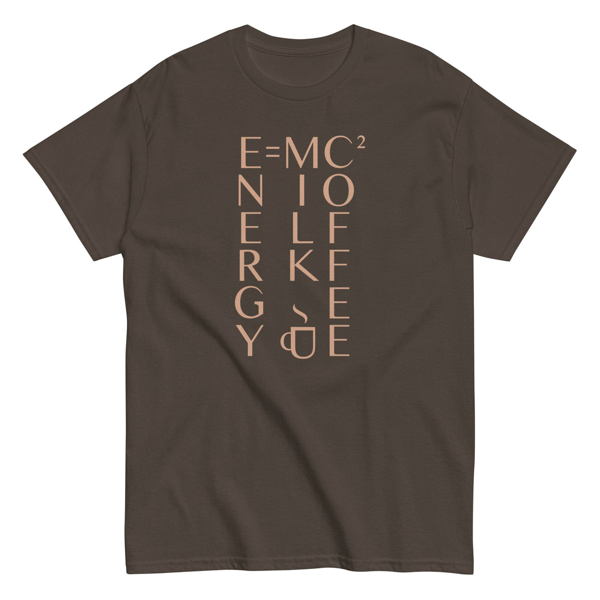 Energy Equals Milk Times Coffee Squared Men's Classic Tee