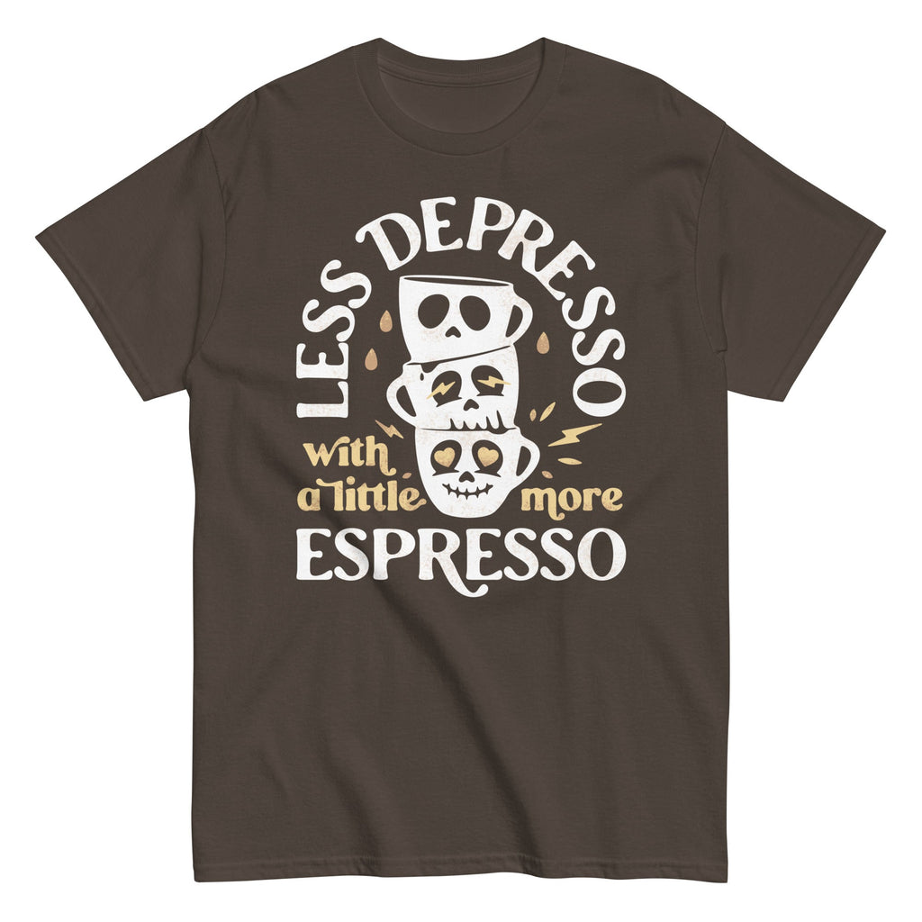 Less Depresso With A Little More Espresso Men's Classic Tee