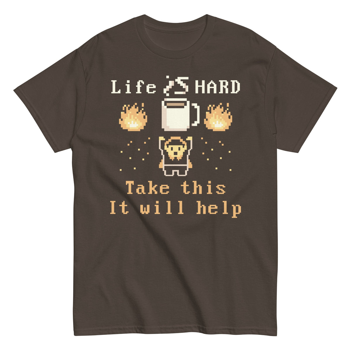 Life Is Hard Take This It Will Help Men's Classic Tee