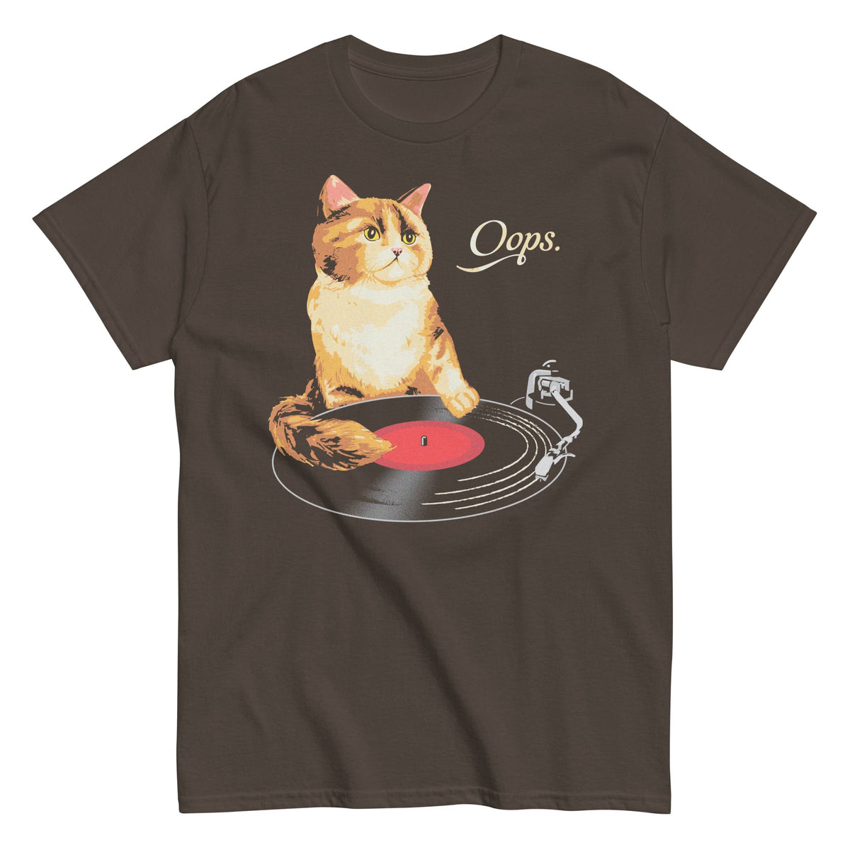 Oops Record Scratch Men's Classic Tee