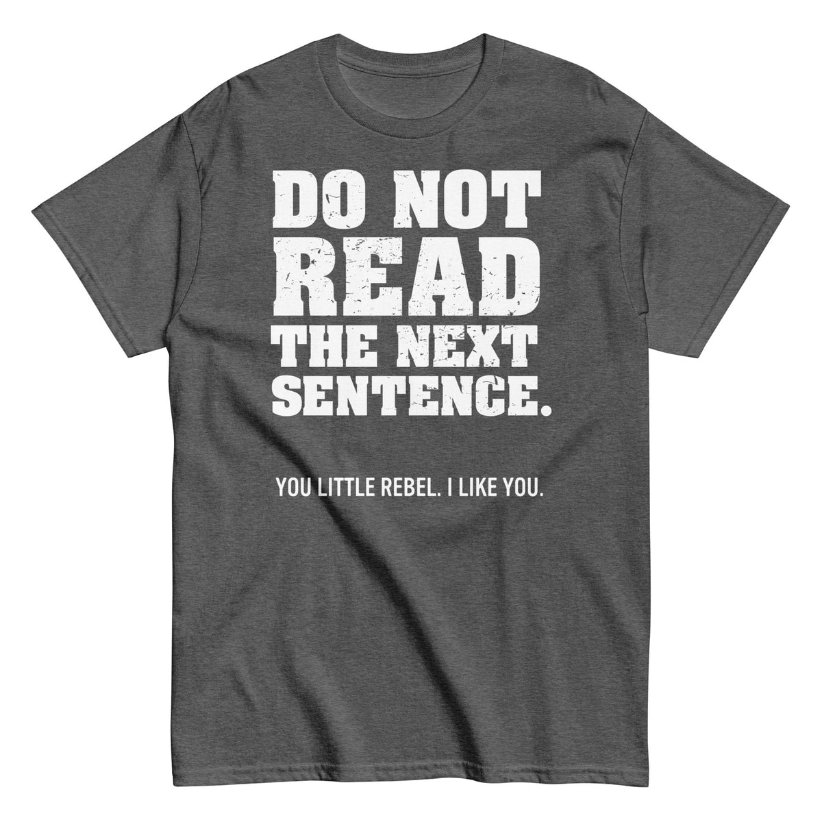 Do Not Read The Next Sentence. Men's Classic Tee