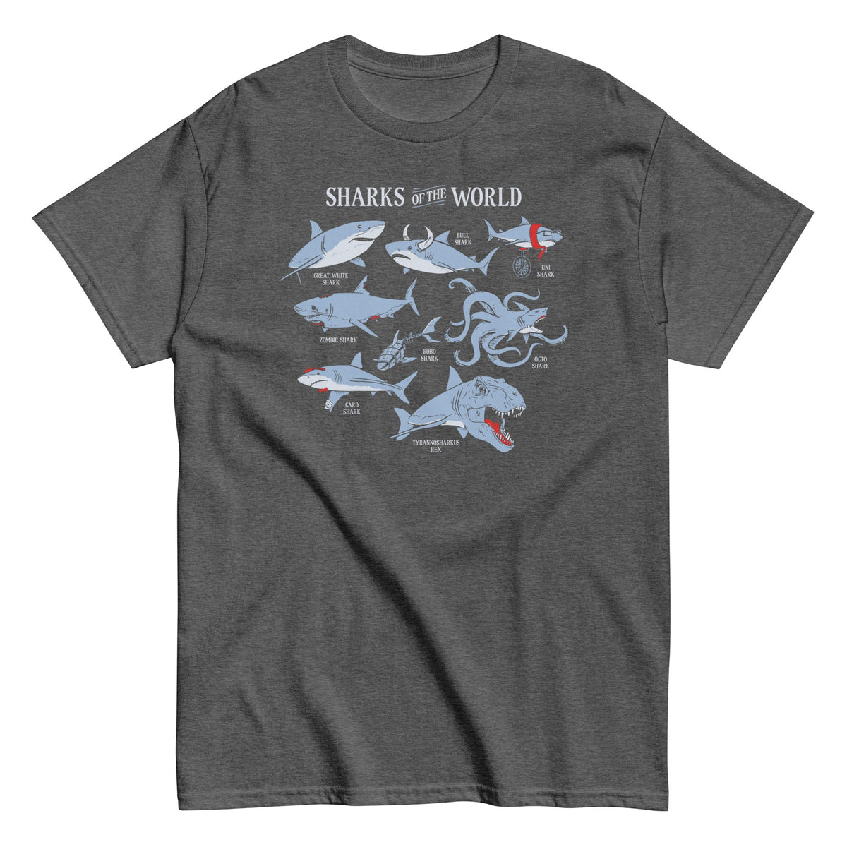 Sharks Of The World Men's Classic Tee