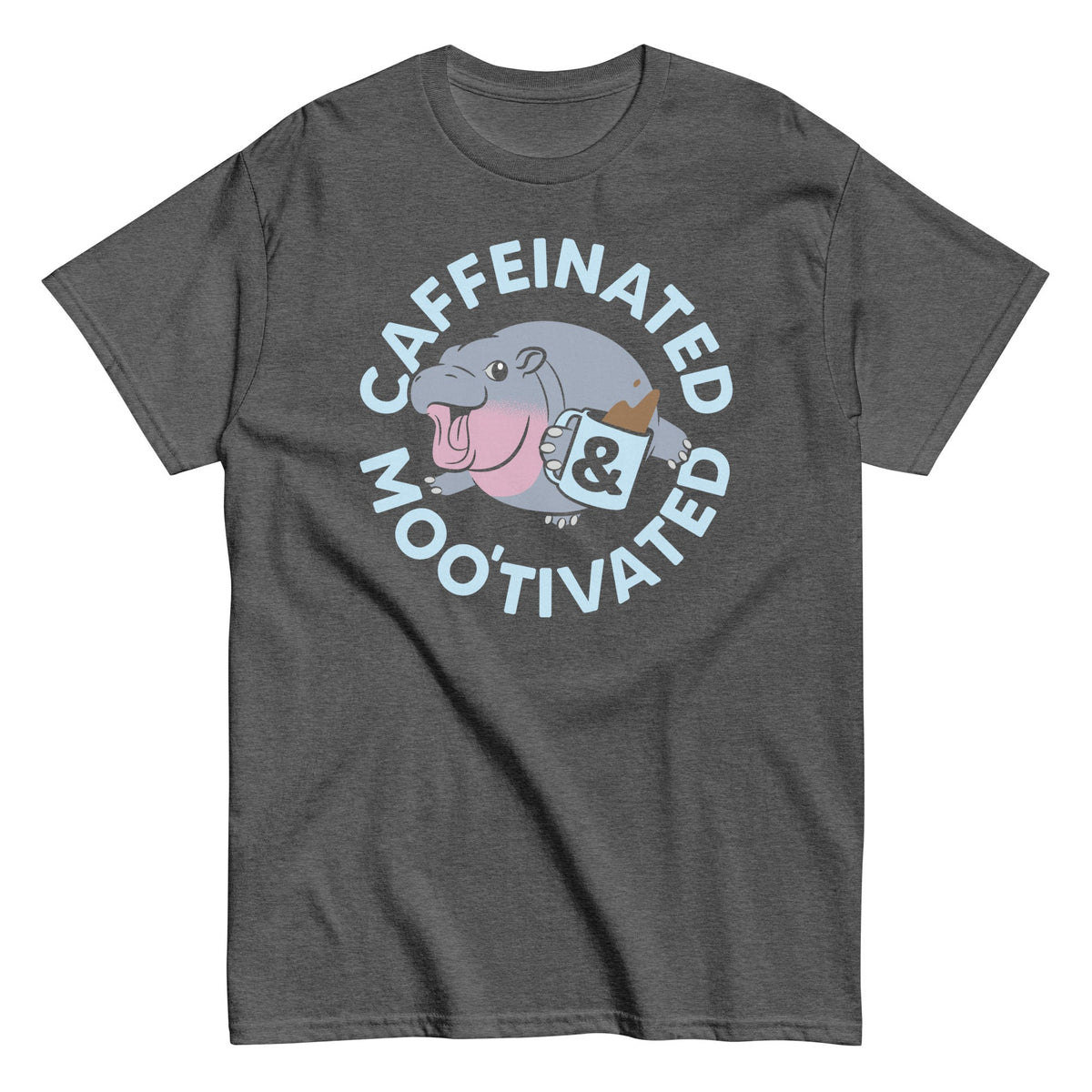 Caffeinated & Moo'tivated Men's Classic Tee