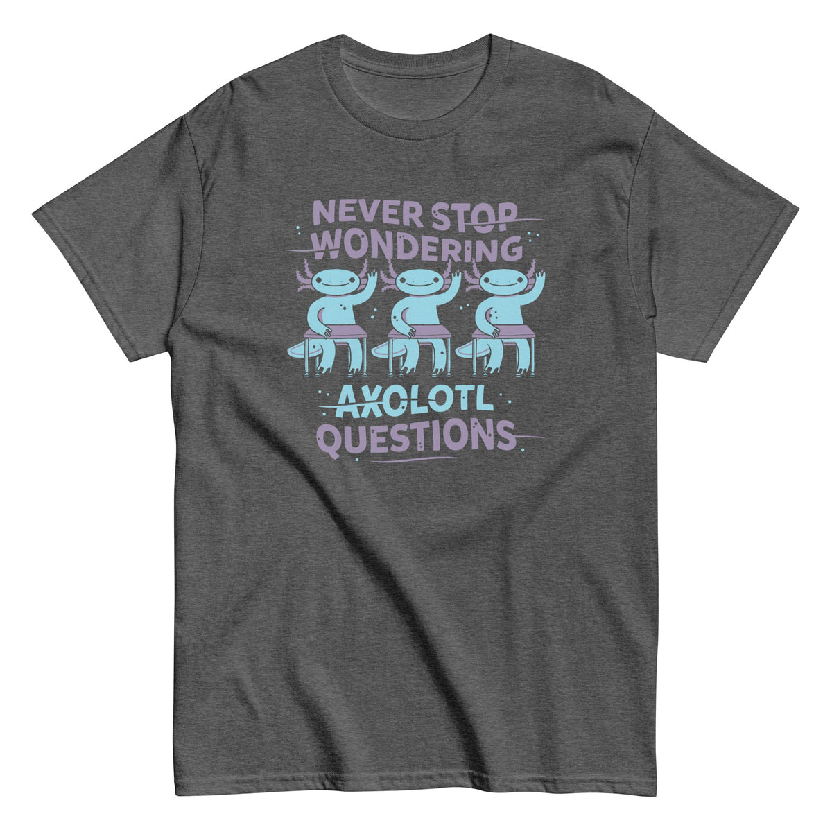 Axolotl Questions Men's Classic Tee