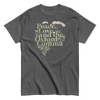 Peace. Love. And The Oxford Comma Men's Classic Tee
