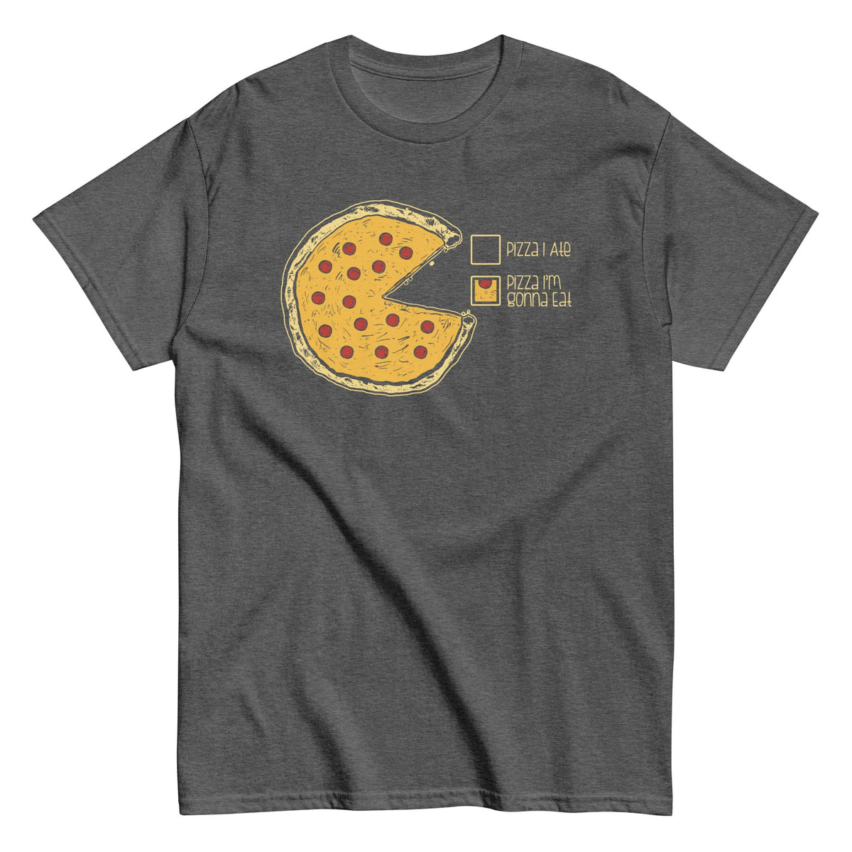 Pizza Pie Chart Men's Classic Tee