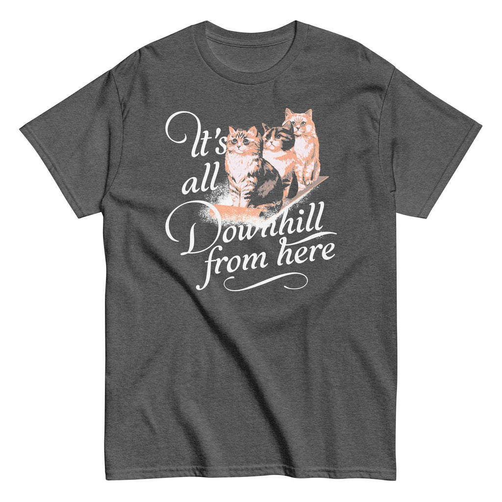 It's All Downhill From Here Men's Classic Tee