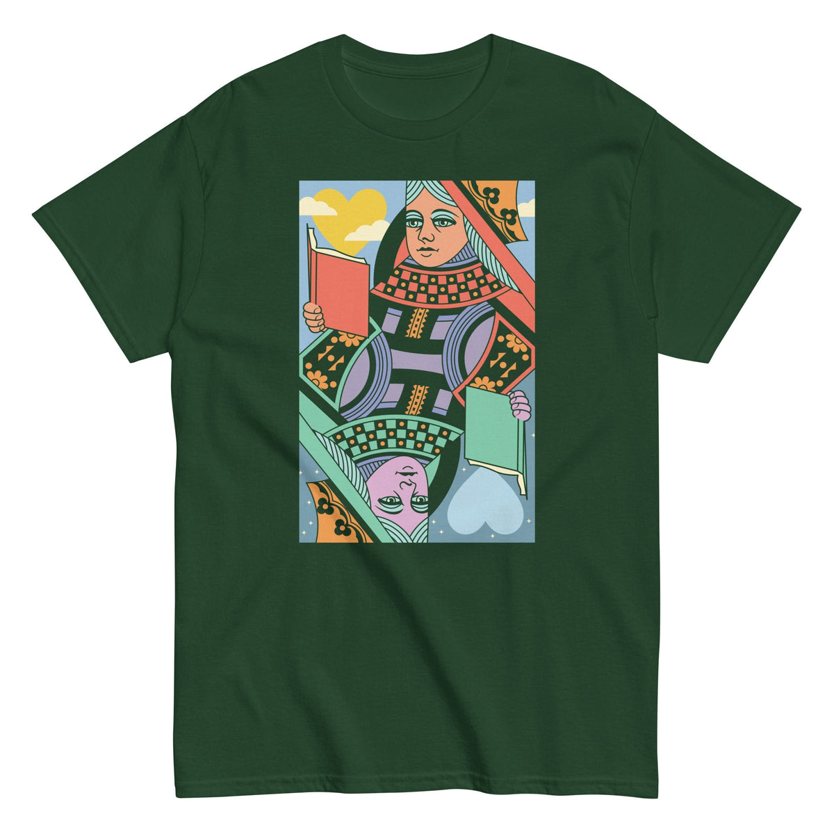 The Queen Of Books Men's Classic Tee