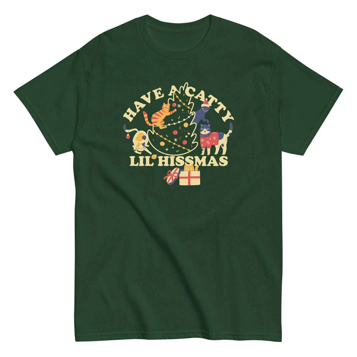 Have A Catty Lil Hissmas Men's Classic Tee
