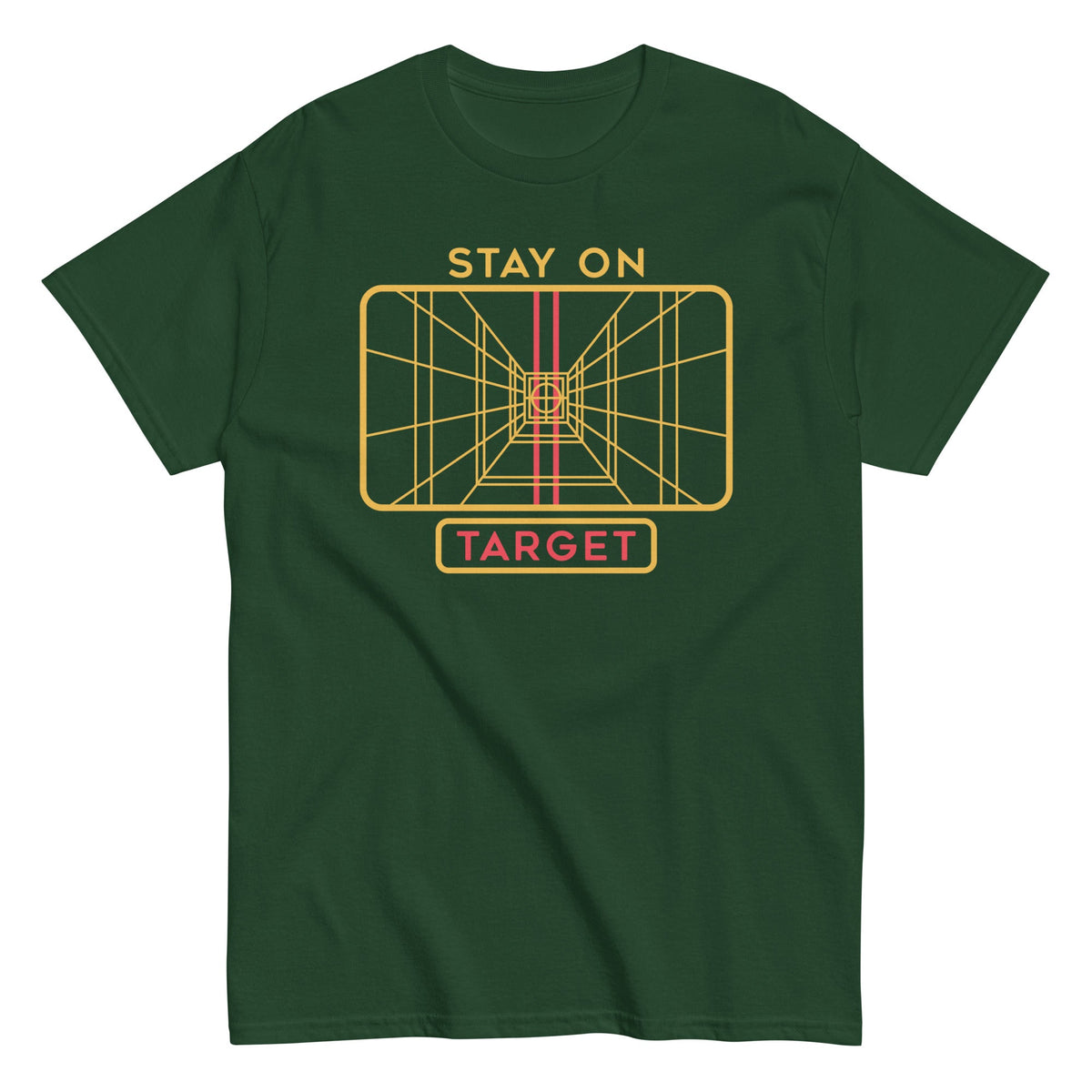 Stay On Target Men's Classic Tee