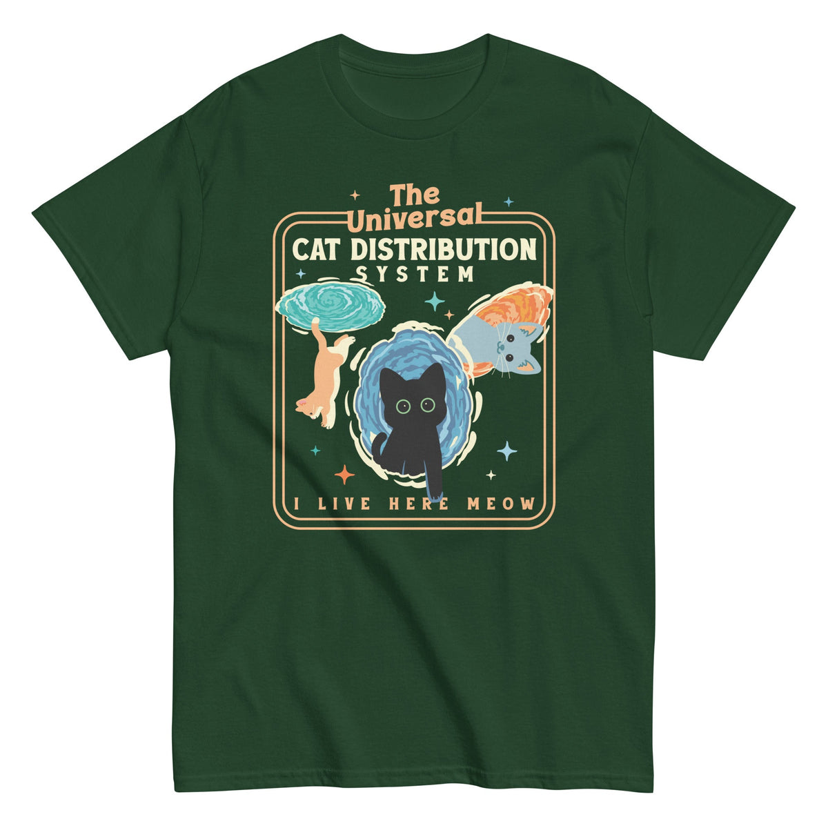 The Universal Cat Distribution System Men's Classic Tee