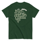 Peace. Love. And The Oxford Comma Men's Classic Tee