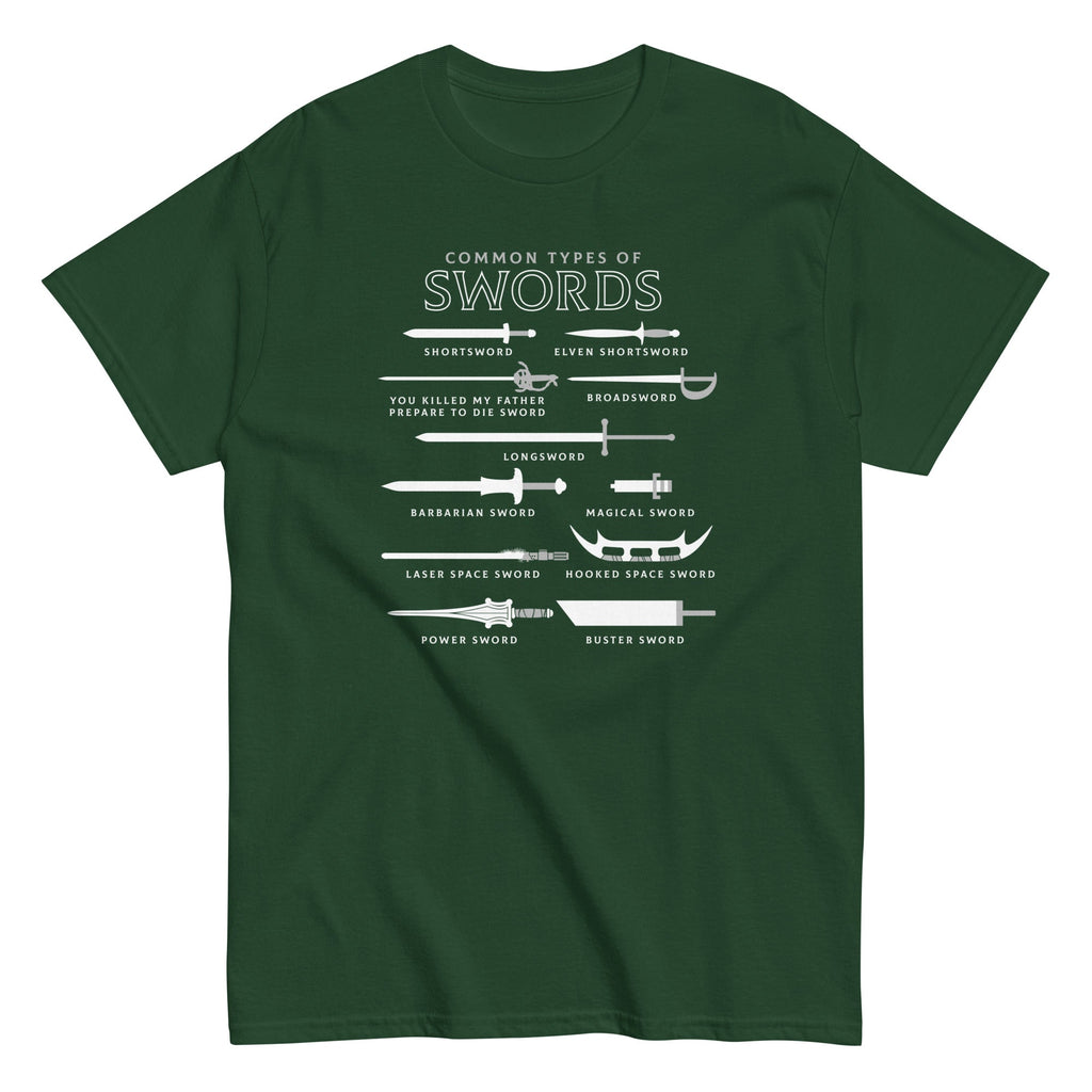 Common Types Of Swords Men's Classic Tee