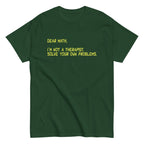 Dear Math. I'm Not A Therapist Men's Classic Tee