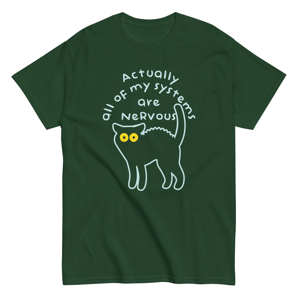 Actually All Of My Systems Are Nervous Men's Classic Tee