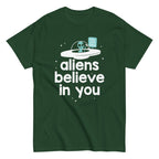 Aliens Believe In You Men's Classic Tee