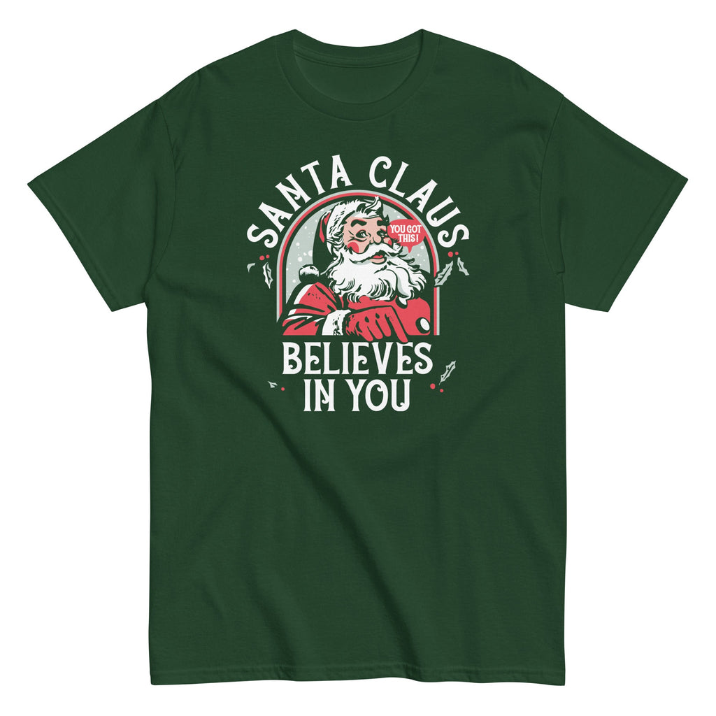 Santa Claus Believes In You Men's Classic Tee