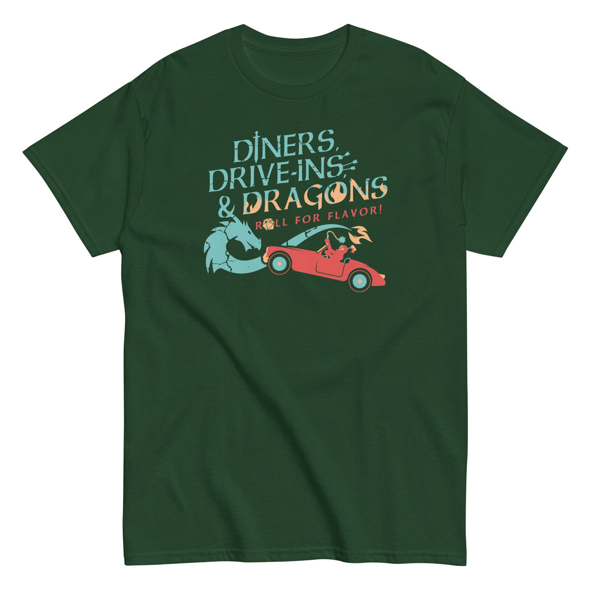 Diners. Drive-ins. & Dragons Men's Classic Tee