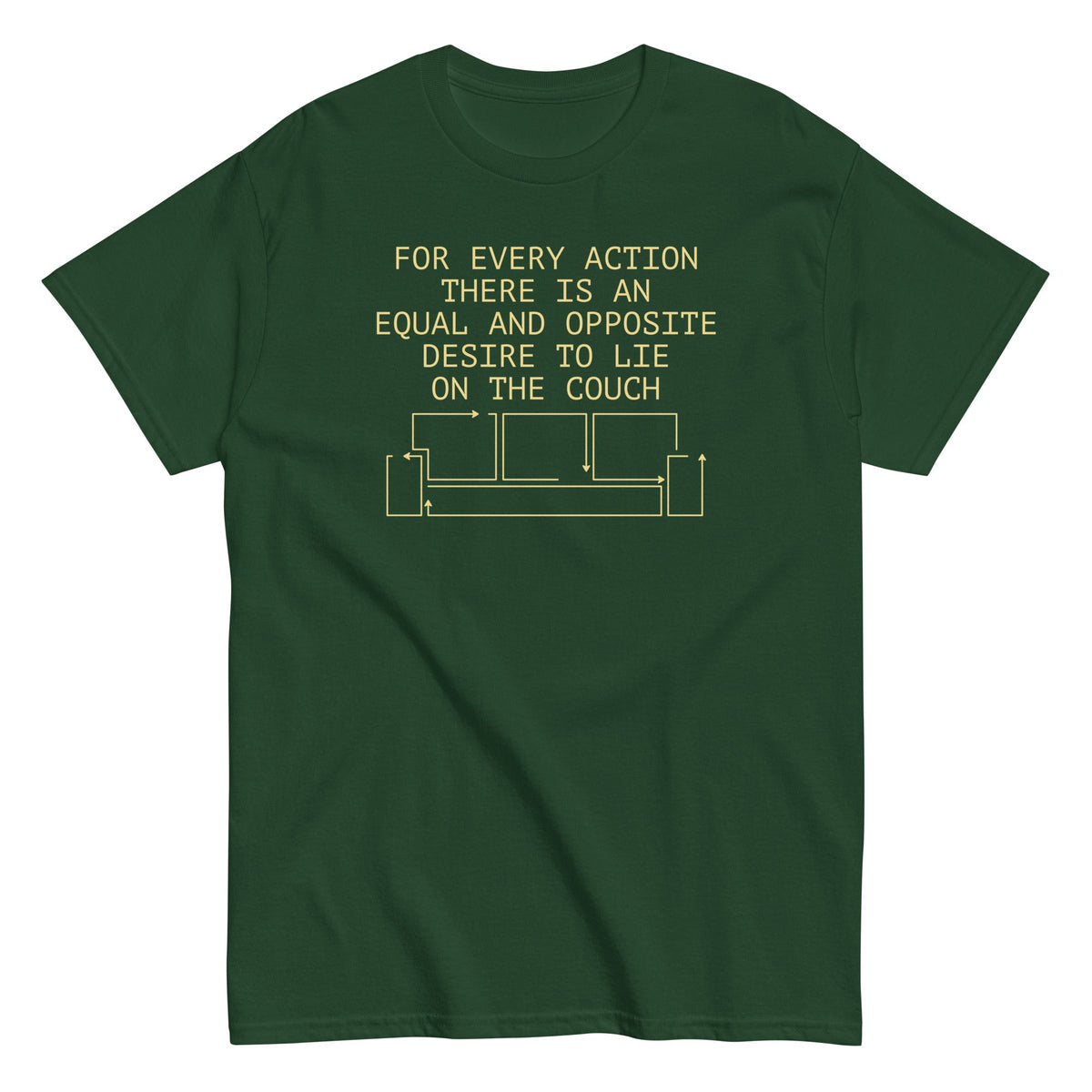 For Every Action There Is An Equal And Opposite Men's Classic Tee
