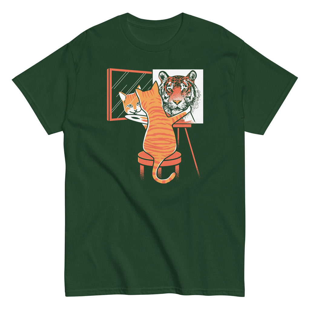 Cat Self Portrait Men's Classic Tee