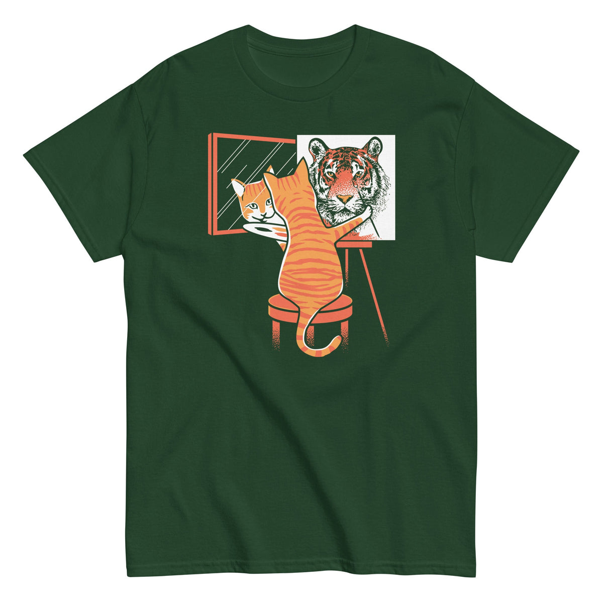Cat Self Portrait Men's Classic Tee